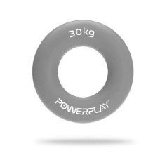 Эспандер кистевой силиконовый PowerPlay PP-4324 Hand Grip Ring X-Hard 30 кг Серый (PP_4324_30kg)