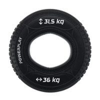 Еспандер кистьовий силіконовий PowerPlay PP-4330 Hand Grip Loops Hard 31.5-36 кг Чорний (PP_4330_Black_(31.5-36kg))