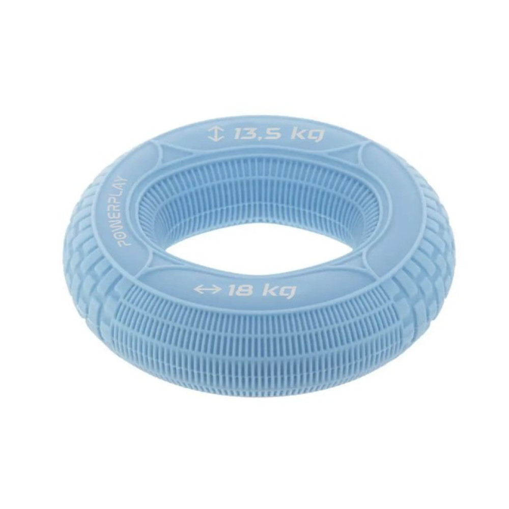 Еспандер кистьовий силіконовий PowerPlay PP-4330 Hand Grip Loops Light 13.5-18 кг Блакитний (PP_4330_Blue_(13.5-18kg))