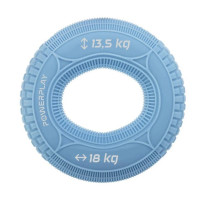 Эспандер кистевой силиконовый PowerPlay PP-4330 Hand Grip Loops Light 13.5-18 кг Голубой (PP_4330_Blue_(13.5-18kg))