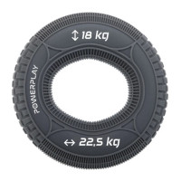 Еспандер кистьовий силіконовий PowerPlay PP-4330 Hand Grip Loops Medium 18-22,5-36 кг Сірий (PP_4330_Grey_(18-22.5kg))