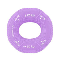 Эспандер кистевой силиконовый PowerPlay PP-4331 Hand Grip Medium 20-25-30 кг Фиолетовый (PP_4331_Purple_(20-25-30))