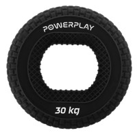 Еспандер кистьовий силіконовий PowerPlay PP-4333 Hand Grip Hard 30 кг Чорний (PP_4333_Black_30kg)
