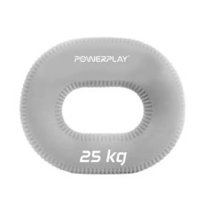 Эспандер кистевой силиконовый PowerPlay PP-4336 Hand Grip Large 25 кг Серый (PP_4336_Grey_25kg)