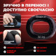 Еспандер кистьовий силіконовий PowerPlay PP-4337 Hand Grip Hard 30 кг Чорний (PP_4337_Black_30kg)