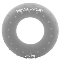 Еспандер кистьовий силіконовий PowerPlay PP-4338 Hand Grip Large 25 кг Сірий (PP_4338_Grey_25kg)