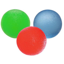 Набор силиконовых эспандеров мяч (тренажер для кисти) PowerPlay PP-4339 Grip Ball Set (набор 3 шт) (PP_4339)