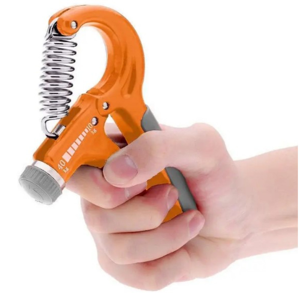 Еспандер кистьовий Power System PS-4021 з регульованим навантаженням 10-40 кг Power Hand Grip Orange (PS-4021_Orange)