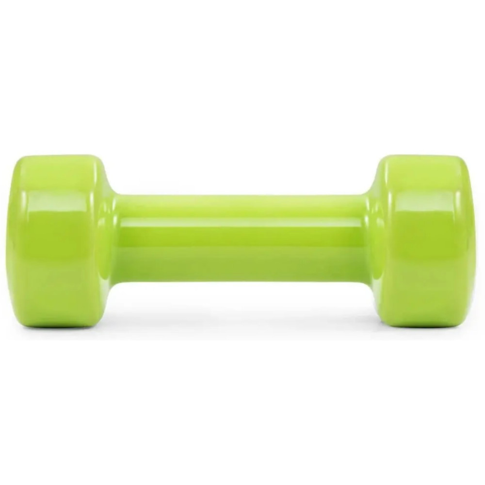 Гантель вінілова PowerPlay 1,5 кг. PP_4103 Зелена 1 шт (PP_4103_1,5kg)