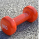 Гантель вінілова PowerPlay 1 кг PP_4103 Помаранчева 1 шт (PP_4103_1kg)