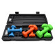 Набір гантелей в кейсі 6 кг PowerPlay 4103 Fitness Dumbells 2 шт *0,5 кг, 2 шт*1 кг, 2 шт*1,5 кг (PP_4103_6kg)