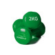 Набір гантелей в кейсі 12 кг. PowerPlay 4118 Fitness Dumbells (2 шт*1 кг, 2 шт*2 кг, 2 шт*3 кг) (PP_4118_12kg)