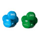Набір гантелей в кейсі 12 кг. PowerPlay 4118 Fitness Dumbells (2 шт*1 кг, 2 шт*2 кг, 2 шт*3 кг) (PP_4118_12kg)