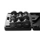 Набір гантелей в кейсі 9 кг. PowerPlay 4121 Fitness Dumbells (2 шт*1 кг, 2 шт*1,5 кг, 2 шт*2 кг) (PP_4121_9kg)