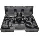 Набір гантелей в кейсі 9 кг. PowerPlay 4121 Fitness Dumbells (2 шт*1 кг, 2 шт*1,5 кг, 2 шт*2 кг) (PP_4121_9kg)