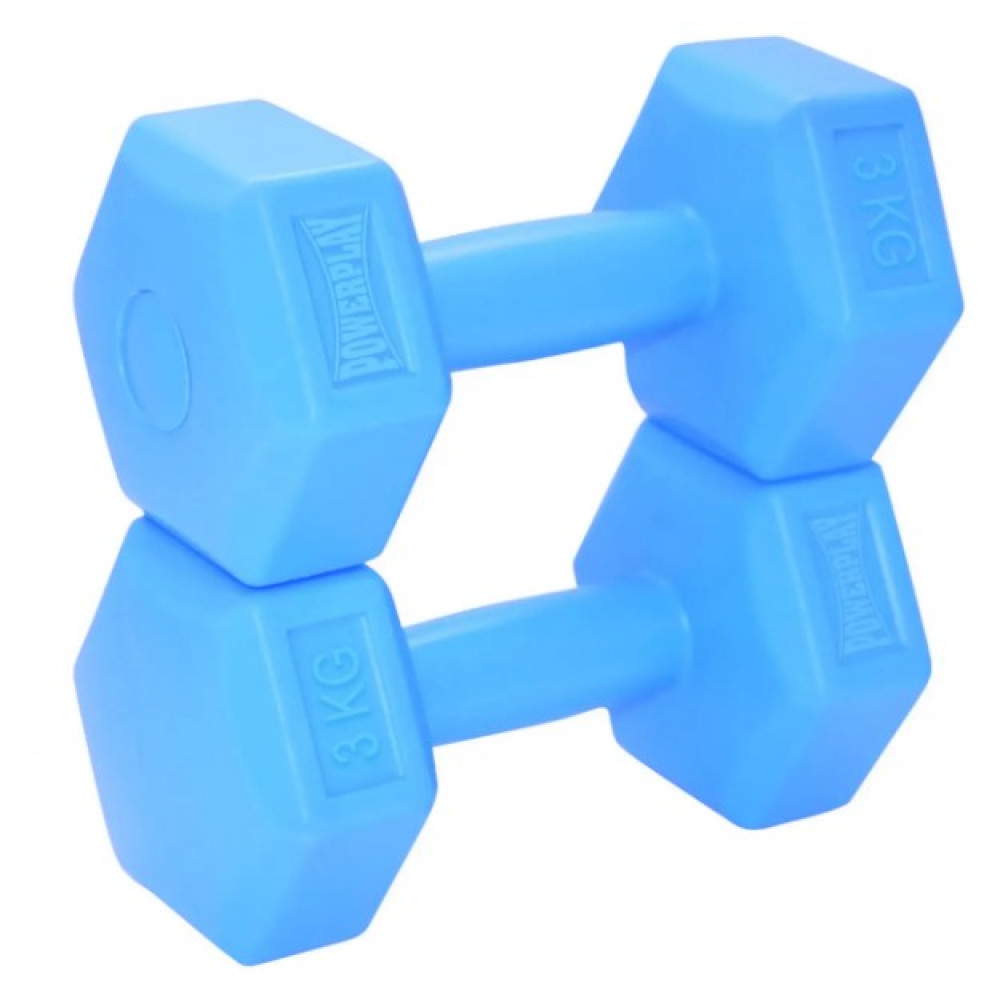 Гантелі композитні PowerPlay 4124 Hercules Набір 12 кг 3 пари (PP_4124_12kg)