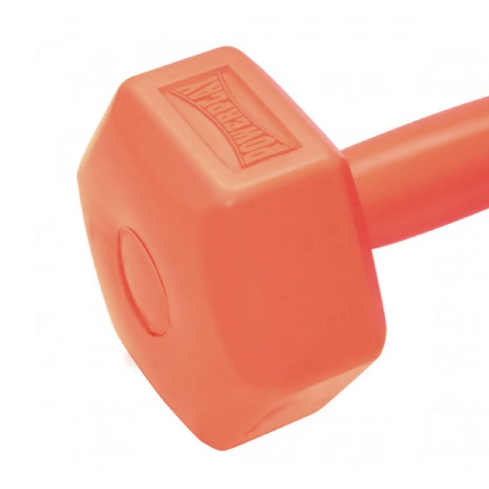Гантель композитна PowerPlay 4124 Hercules 1 кг Помаранчева 1 шт (PP_4124_1kg)