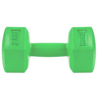 Гантель композитна PowerPlay 4124 Hercules 2 кг Зелена 1 шт (PP_4124_2kg)