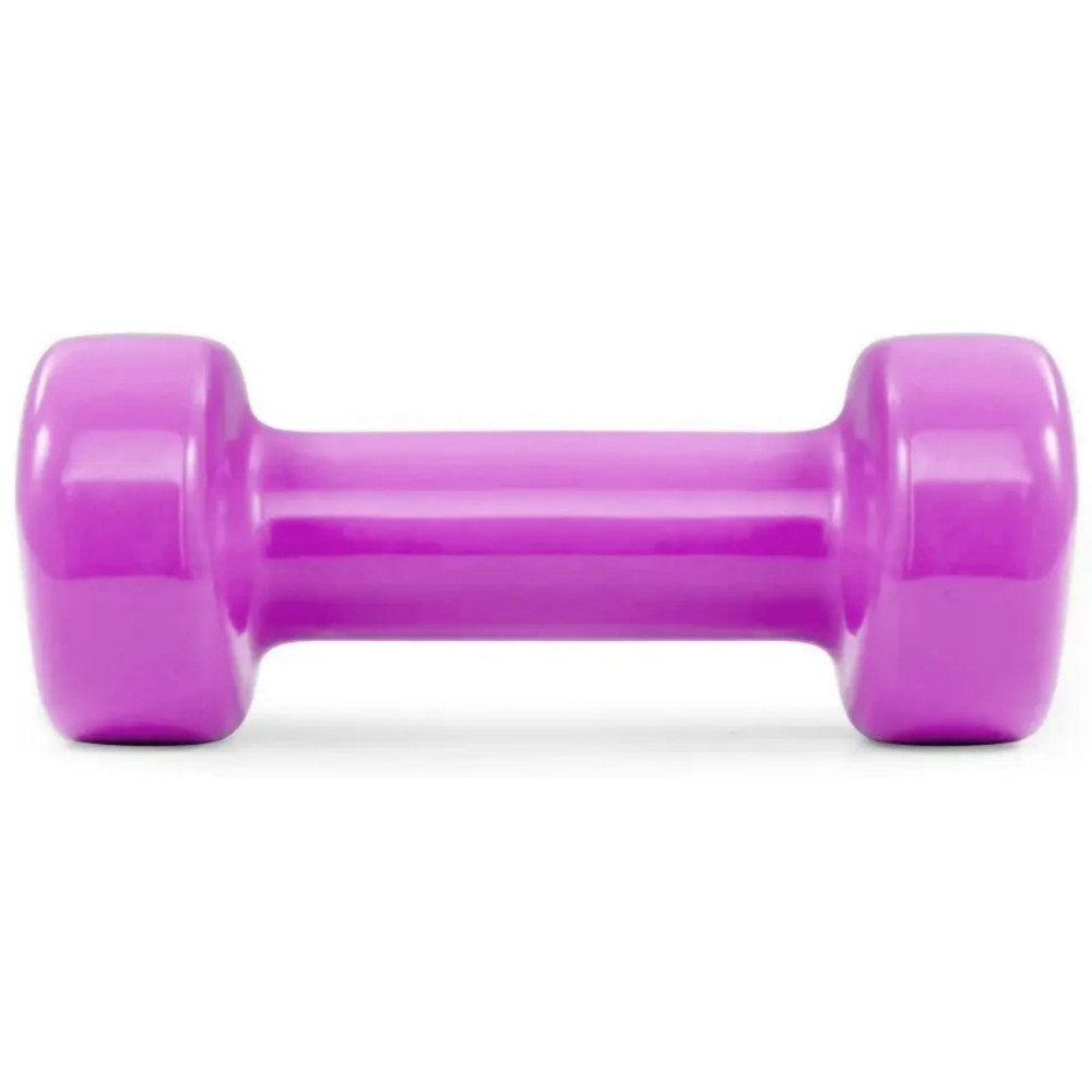 Гантель виниловая PowerPlay 4125 Achilles 0.5 кг Розовая 1 шт (PP_4125_0.5kg)