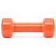 Гантель виниловая PowerPlay 4125 Achilles 1 кг Оранжевая 1 шт (PP_4125_1kg)