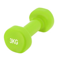Гантель виниловая PowerPlay 4125 Achilles 3 кг Зеленый 1 шт (PP_4125_3kg)