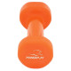 Гантель виниловая PowerPlay 4125 Achilles 4 кг Оранжевая 1 шт (PP_4125_4kg)