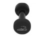 Гантелі вінілові PowerPlay 4125 Achilles 2*5 кг Чорні 2 шт (PP_4125_5kg_2in)