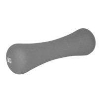 Гантель неопренова PowerPlay 4126 Spartacus 5 кг Сіра 1 шт (PP_4126_5kg)