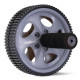 Колесо для преса PowerPlay PP-4345 Exercise Wheel (d16.5cm) Сіре (PP_4345)