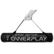 Килимок для йоги та фітнесу PowerPlay 4010 PVC Yoga Mat Чорний (173x61x0.6) (PP_4010_Black_(173*0,6))