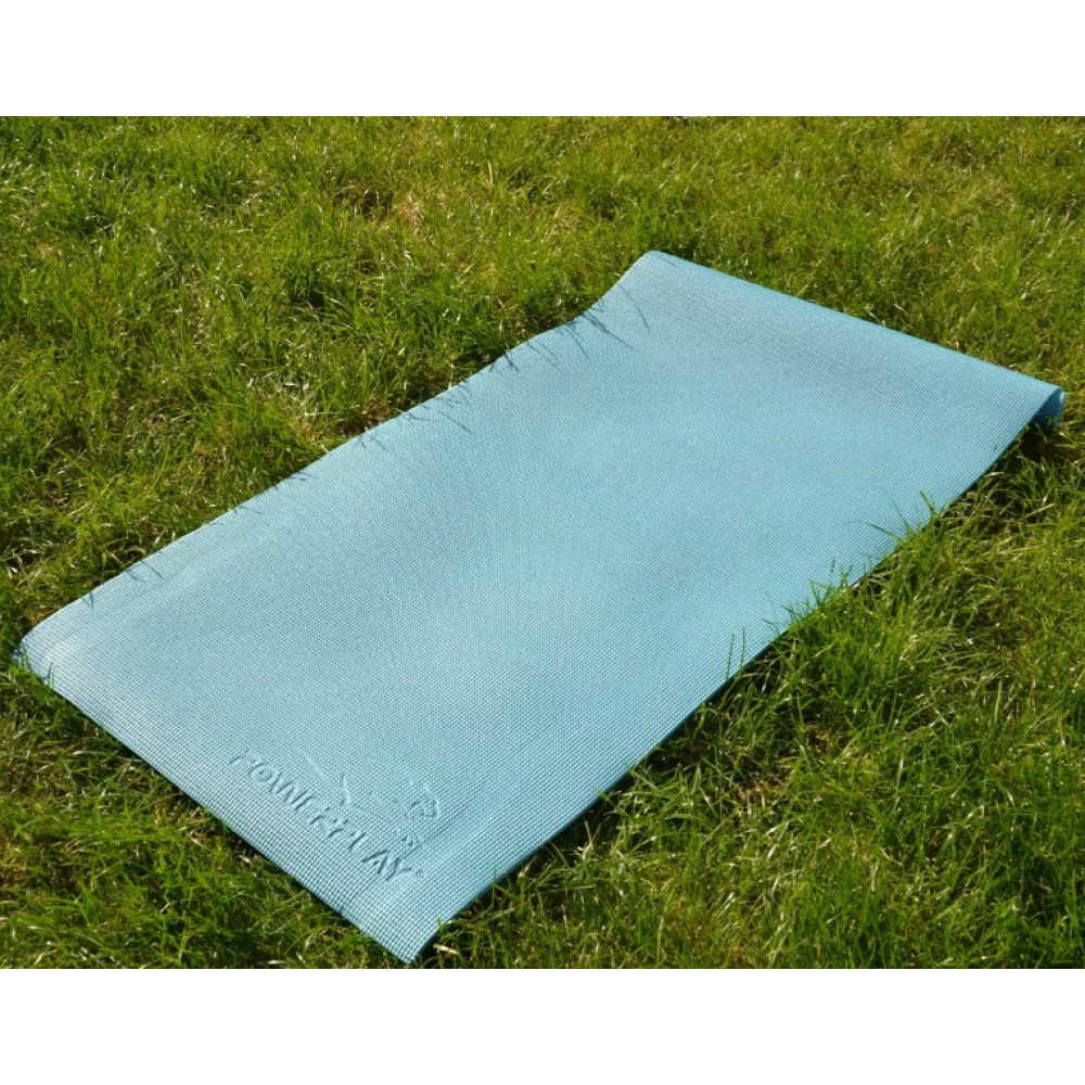 Килимок для йоги та фітнесу PowerPlay 4010 PVC Yoga Mat Зелений (173x61x0.6) (PP_4010_Green_(173*0,6))