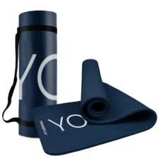 Килимок для йоги та фітнесу PowerPlay 4151 NBR Performance Mat Синій (183x61x1.2) (PP_4151_Blue_1.2cm)