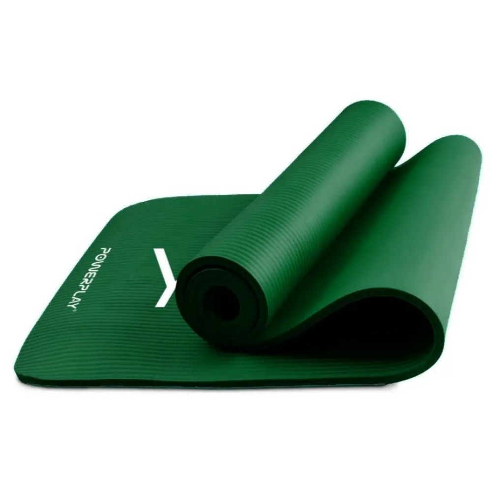 Килимок для йоги та фітнесу PowerPlay 4151 NBR Performance Mat Зелений (183x61x1.5) (PP_4151_Green)