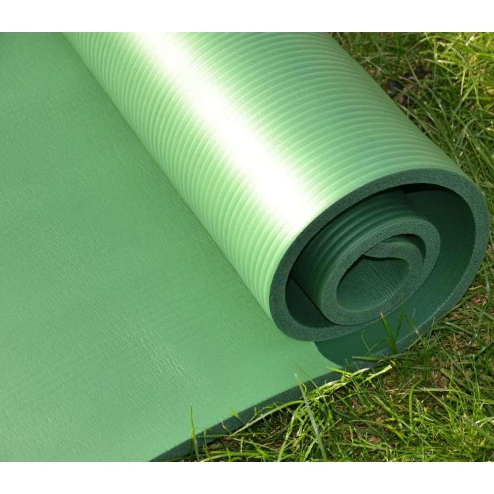 Килимок для йоги та фітнесу PowerPlay 4151 NBR Performance Mat Зелений (183x61x1.5) (PP_4151_Green)