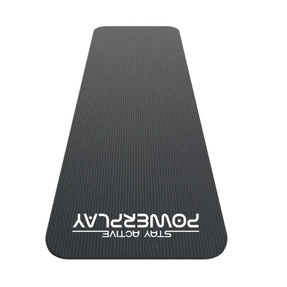 Килимок для йоги та фітнесу PowerPlay 4152 NBR Performance Mat Чорний (183x61x1) (PP_4152_Black)