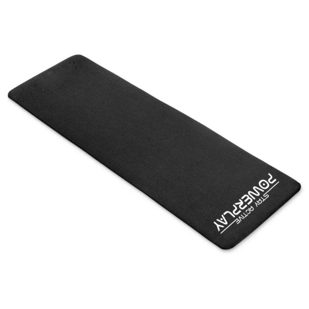 Килимок для йоги та фітнесу PowerPlay 4152 NBR Performance Mat Чорний (183x61x1) (PP_4152_Black)