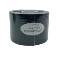 Кинезиологический тейп PowerPlay 4315 Черный 5 см x 5 м (PP_4315_Black)