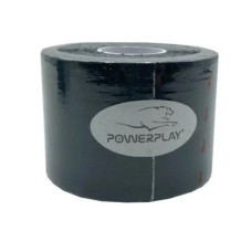 Кинезиологический тейп PowerPlay 4315 Черный 5 см x 5 м (PP_4315_Black)