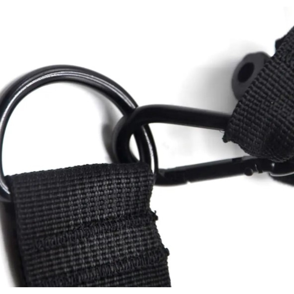 Манжета для тяги PowerPlay 4334 Ankle Strap Чорна (PP_4334_Black)