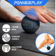 Массажный мяч PowerPlay PP-4350 Epp Massage Ball (d8) Черно/Синий (PP-4350_Blue_d8)