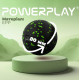 Массажный мяч PowerPlay PP-4350 Epp Massage Ball (d8) Черно/Зеленый (PP-4350_Green_d8)