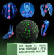 Массажный мяч PowerPlay PP-4350 Epp Massage Ball (d8) Черно/Зеленый (PP-4350_Green_d8)