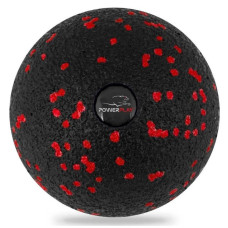 Массажный мяч PowerPlay PP-4350 Epp Massage Ball (d8) Черно/Красный (PP-4350_Red_d8)
