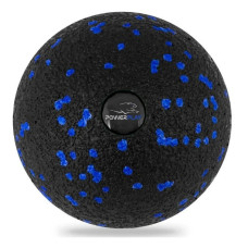 Массажный мяч PowerPlay PP-4351 Epp Massage Ball (d10) Черно/Синий (PP-4351_Blue_d10)