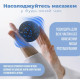 Масажний м'яч PowerPlay PP-4351 Epp Massage Ball (d10) Чорно/Синій (PP-4351_Blue_d10)