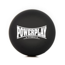 Массажный силиконовый мяч PowerPlay PP-4354 Silicone Lacrosse Ball (6.5 см) Черный (PP-4354_Black)