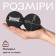 Масажний силіконовий подвійний м'яч PowerPlay PP-4355 Silicone Lacrosse Peanut Ball (6.4*12.7 см) Чорний (PP-4355_Black)