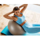 М'яч для фітнесу (фітбол) PowerPlay 4001 Ø65 cm Gymball Сірий + помпа (PP_4001_65_Grey)