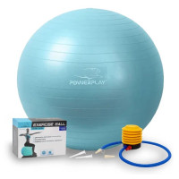 Мяч для фитнеса (фитбол) PowerPlay 4001 Ø65 cm Gymball Мятный + насос (PP_4001_65_Mint)