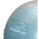 Мяч для фитнеса (фитбол) полумассажный PowerPlay 4003 Ø65 cm Gymball Зеленый + насос (PP_4003_65_Green)